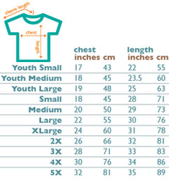 This Abbeville, AL shirt comes in youth small medium large, adult small to large, 3XL, 4XL, 5XL.